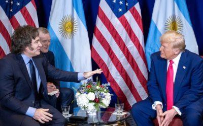 Trump diz que vai considerar um acordo de livre comércio com a Argentina